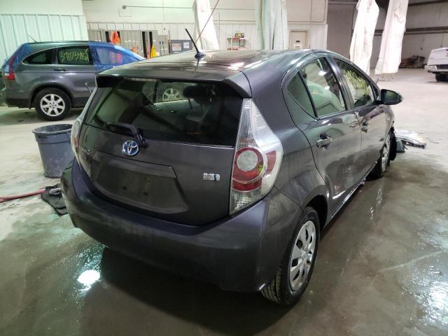 Photo 4 from auction – 2012 TOYOTA PRIUS C with VIN JTDKDTB31C1504142