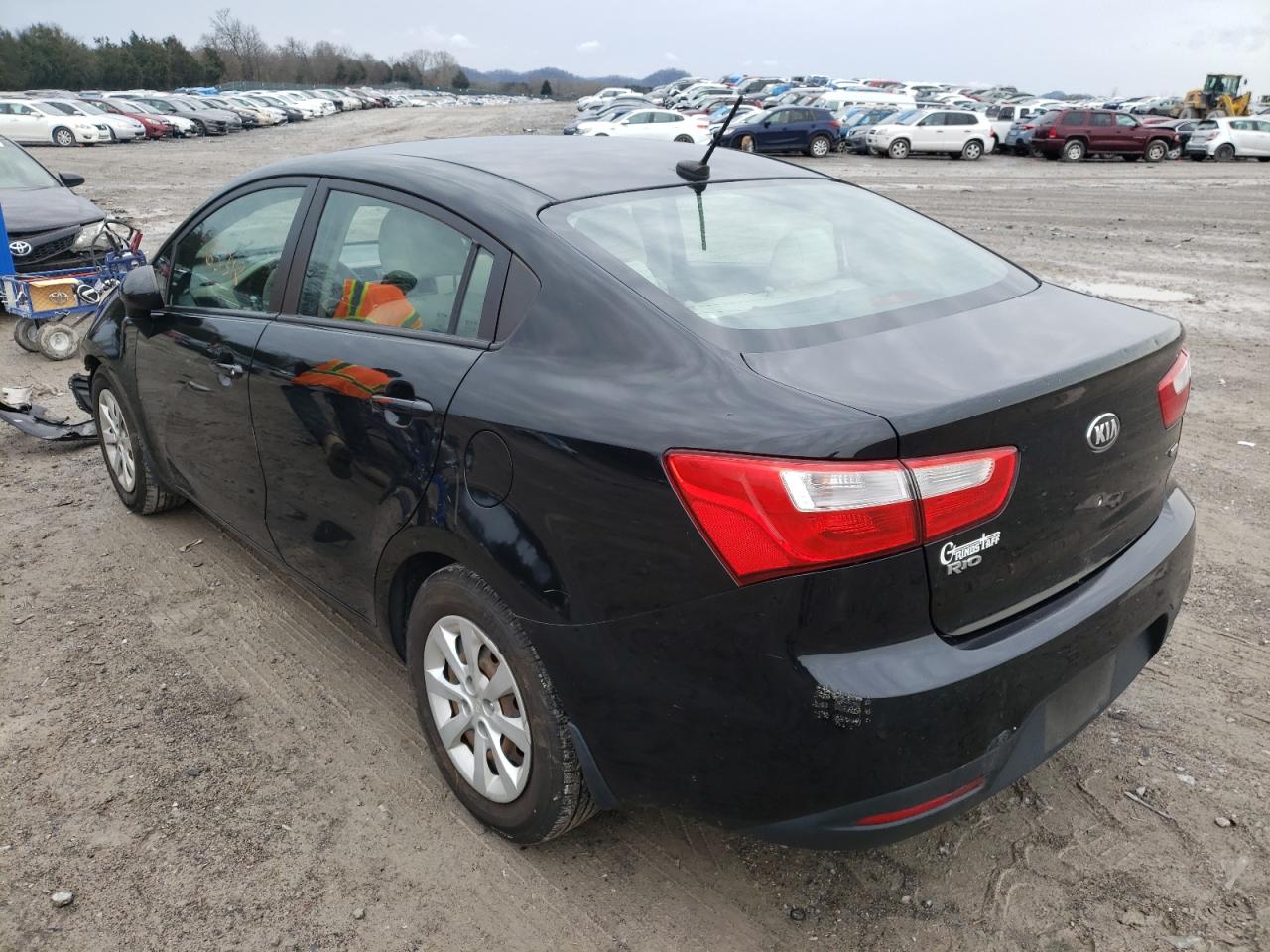 Photo 3 from auction – 2013 KIA RIO LX with VIN KNADM4A3XD6152115
