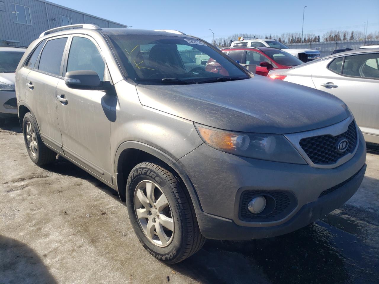 KIA SORENTO BA 2011 with VIN 5XYKT3A12BG057645 - Photo from auction