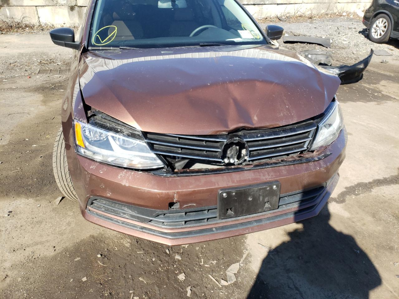 Photo 9 from auction – 2016 VOLKSWAGEN JETTA S with VIN 3VW267AJ7GM405302