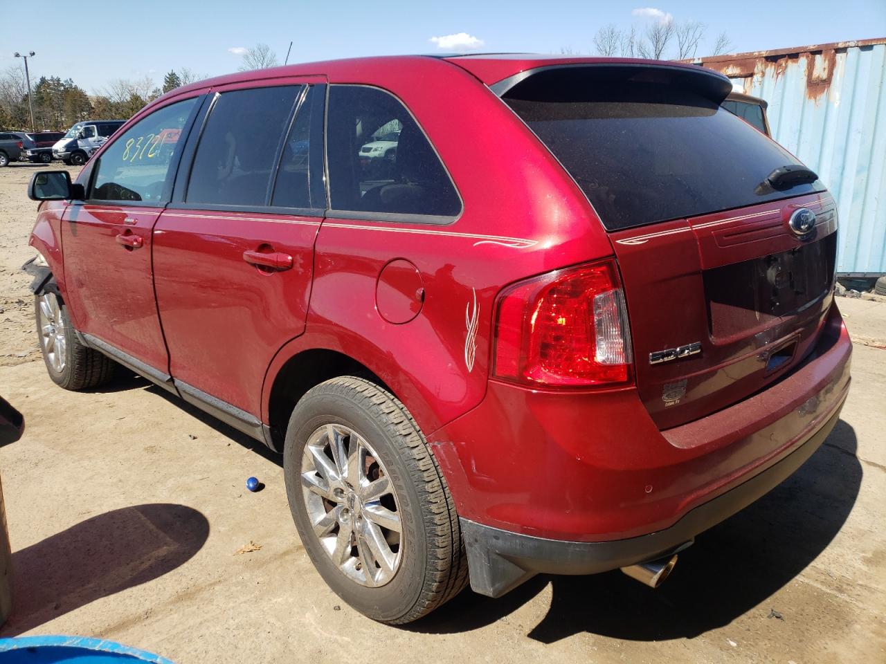 Photo 3 from auction – 2013 FORD EDGE SEL with VIN 2FMDK4JC4DBC64155