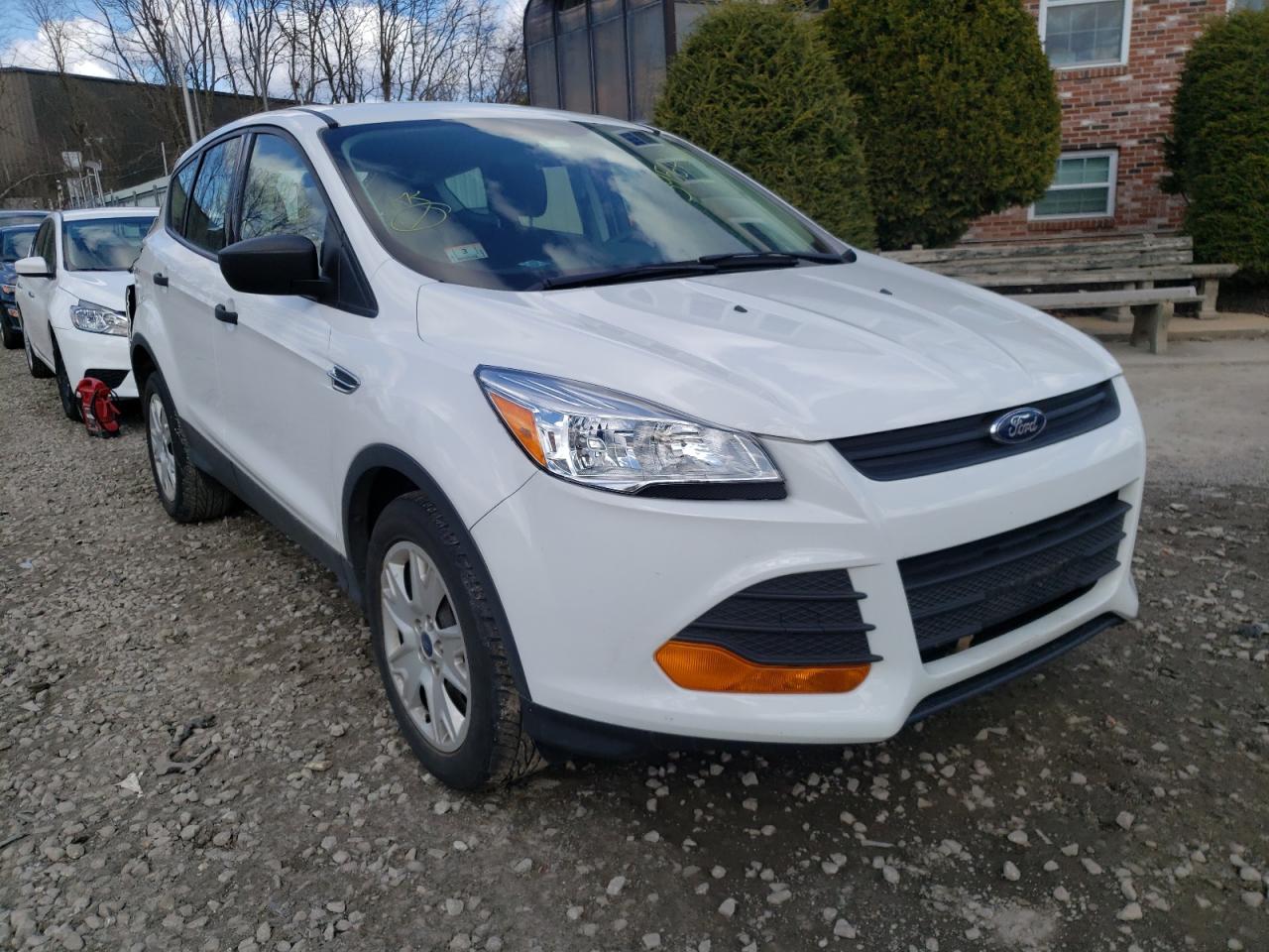 FORD ESCAPE S 2014 with VIN 1FMCU0F75EUC13737 - Photo from auction