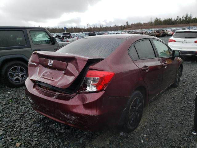 Photo 4 from auction – 2012 HONDA CIVIC LX with VIN 2HGFB2F47CH048185