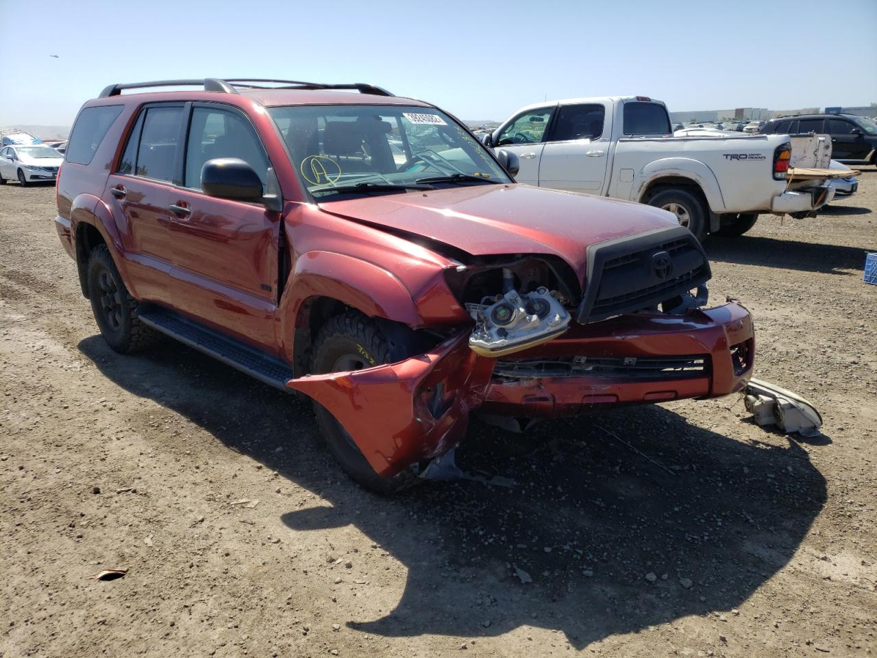 TOYOTA 4RUNNER SR 2007 with VIN JTEZU14R278088664 - Photo from auction