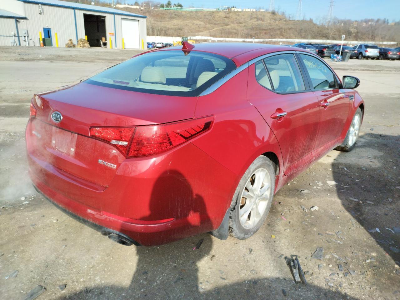 Photo 4 from auction – 2012 KIA OPTIMA EX with VIN 5XXGN4A71CG071326