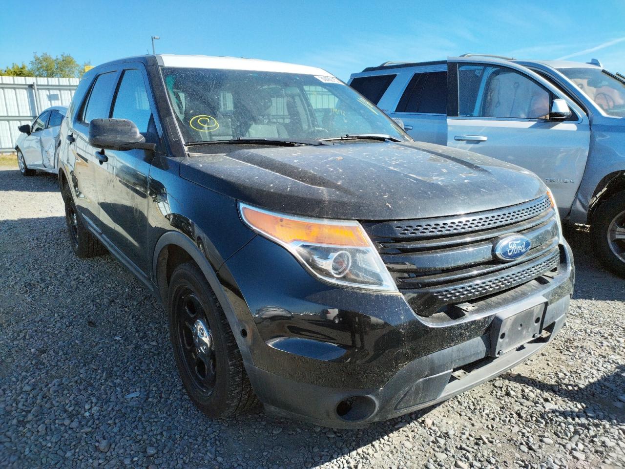 FORD EXPLORER P 2013 with VIN 1FM5K8AR9DGC53886 - Photo from auction