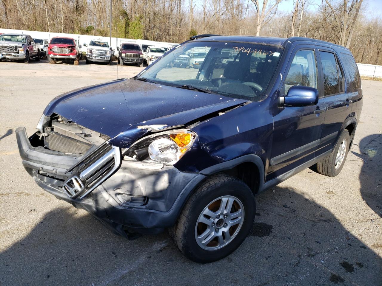 Photo 2 from auction – 2004 HONDA CR-V EX with VIN JHLRD78804C029049