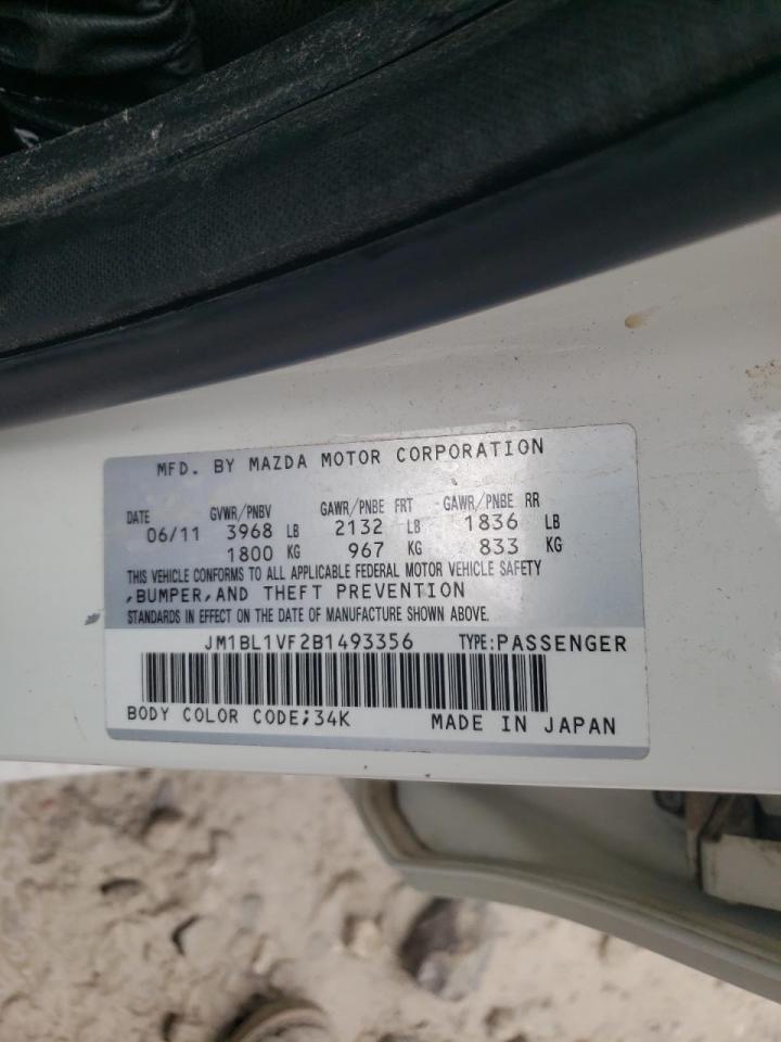 Photo 10 from auction – 2011 MAZDA 3 I with VIN JM1BL1VF2B1493356