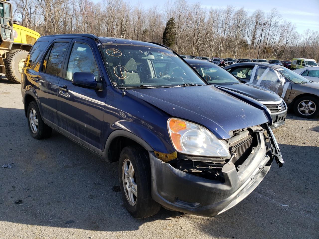 HONDA CR-V EX 2004 with VIN JHLRD78804C029049 - Photo from auction