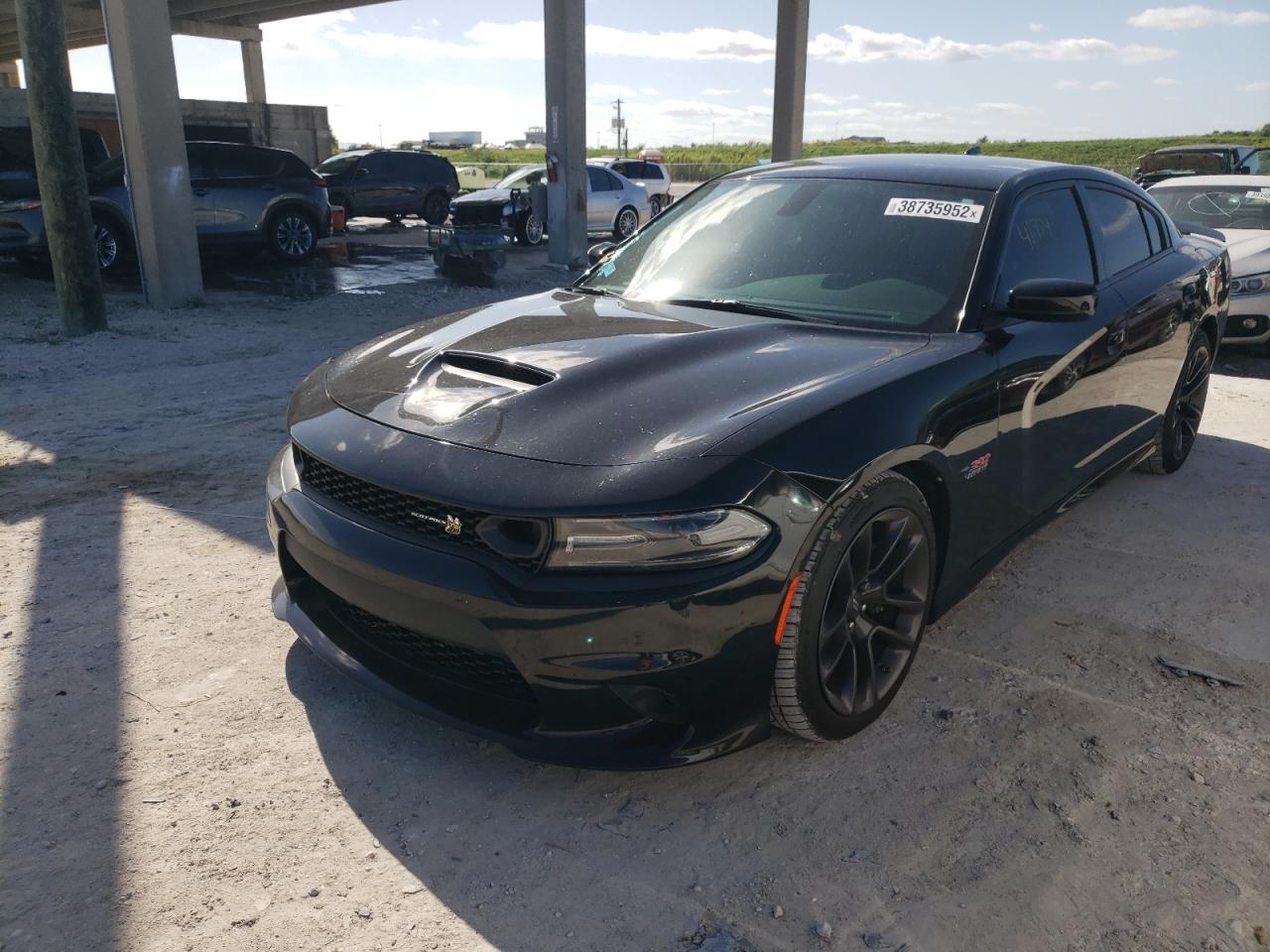 Photo 2 from auction – 2020 DODGE CHARGER SC with VIN 2C3CDXGJ7LH101145
