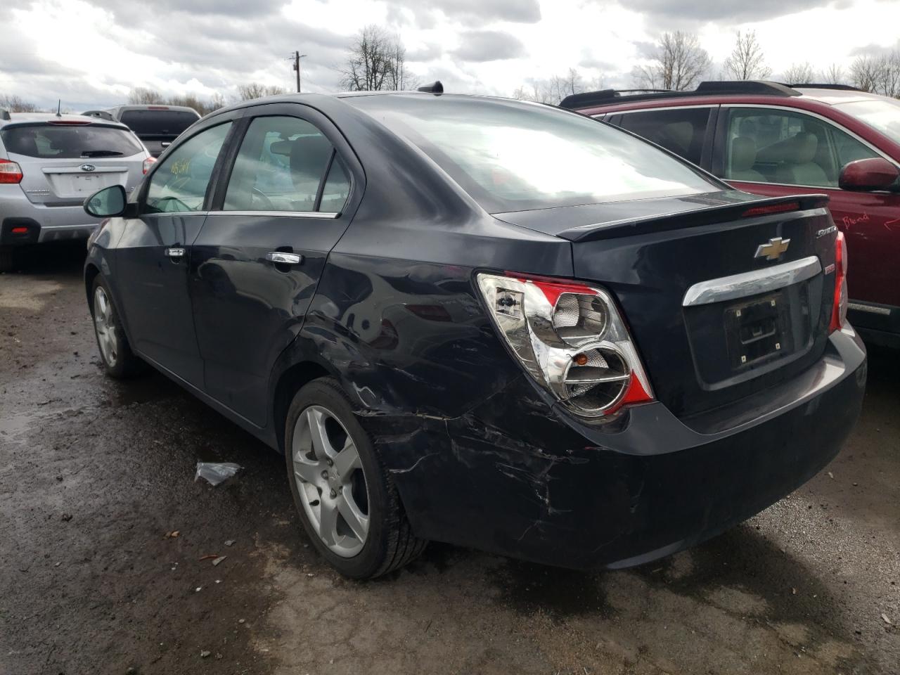 Photo 3 from auction – 2014 CHEVROLET SONIC LTZ with VIN 1G1JE5SB4E4229503