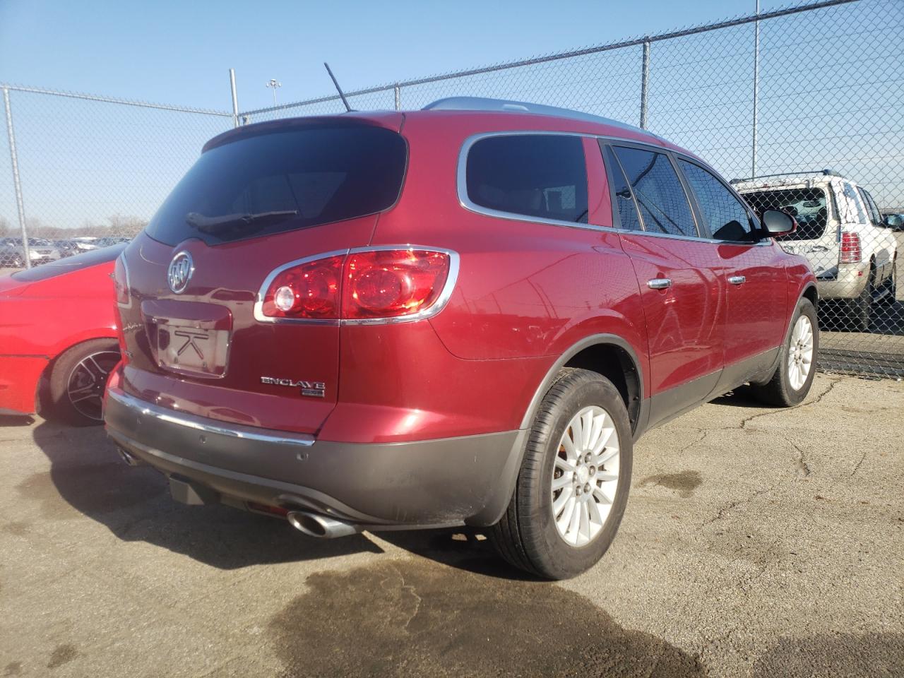 Photo 4 from auction – 2008 BUICK ENCLAVE CX with VIN 5GAER23778J219111