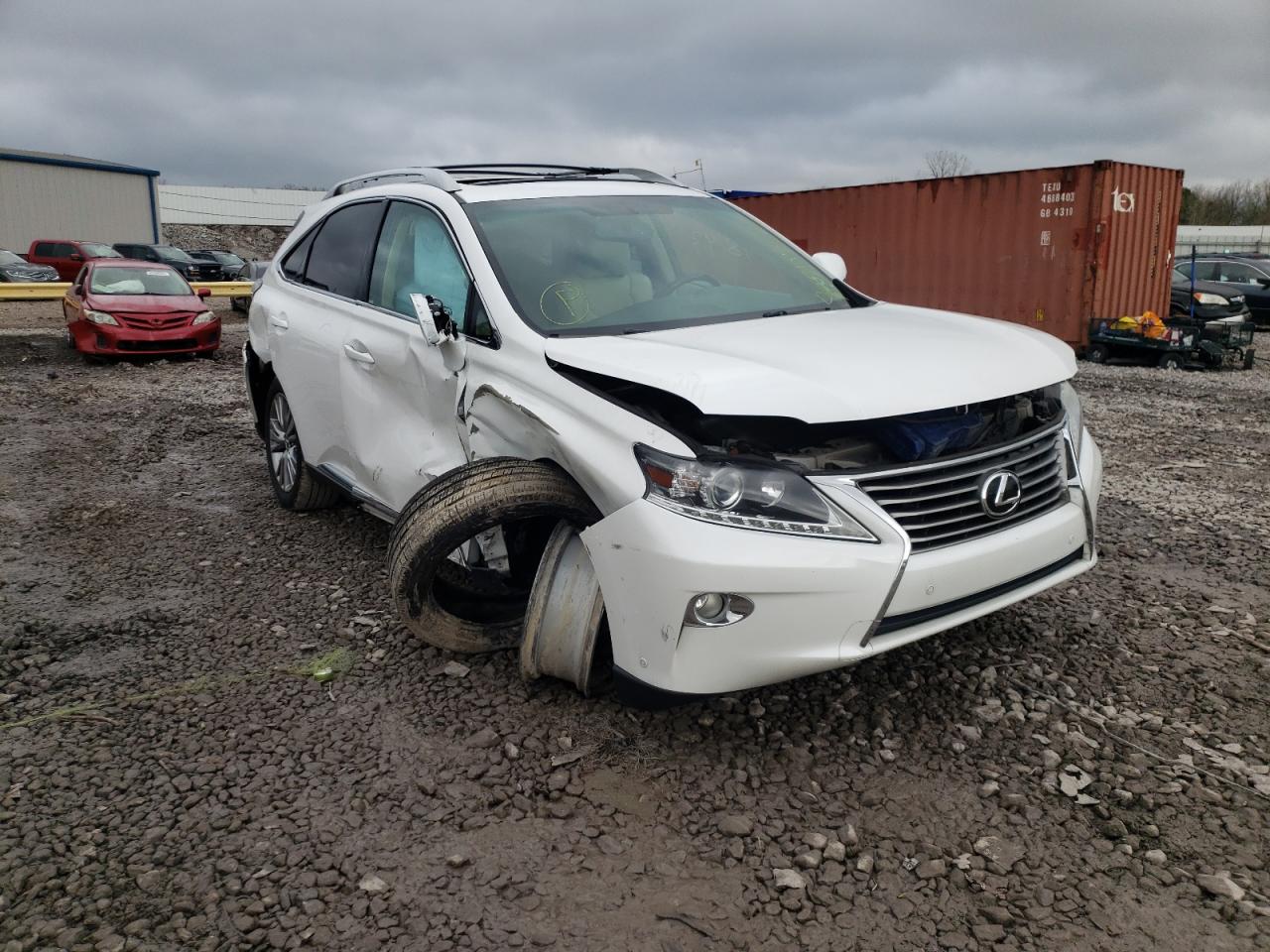 LEXUS RX 350 2013 with VIN 2T2ZK1BA1DC116151 - Photo from auction