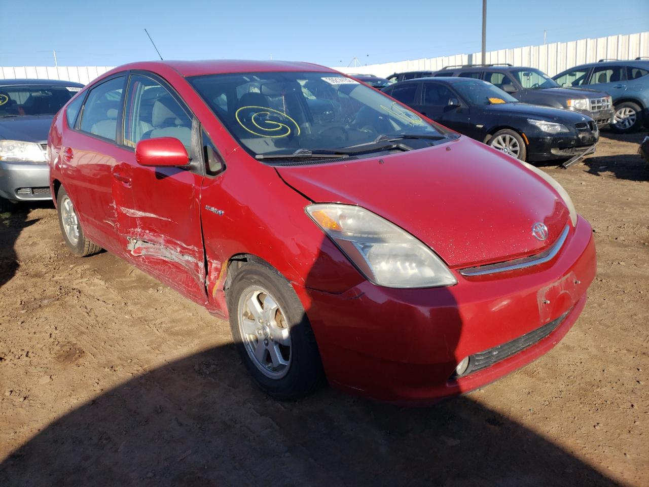 TOYOTA PRIUS 2008 with VIN JTDKB20U583329904 - Photo from auction