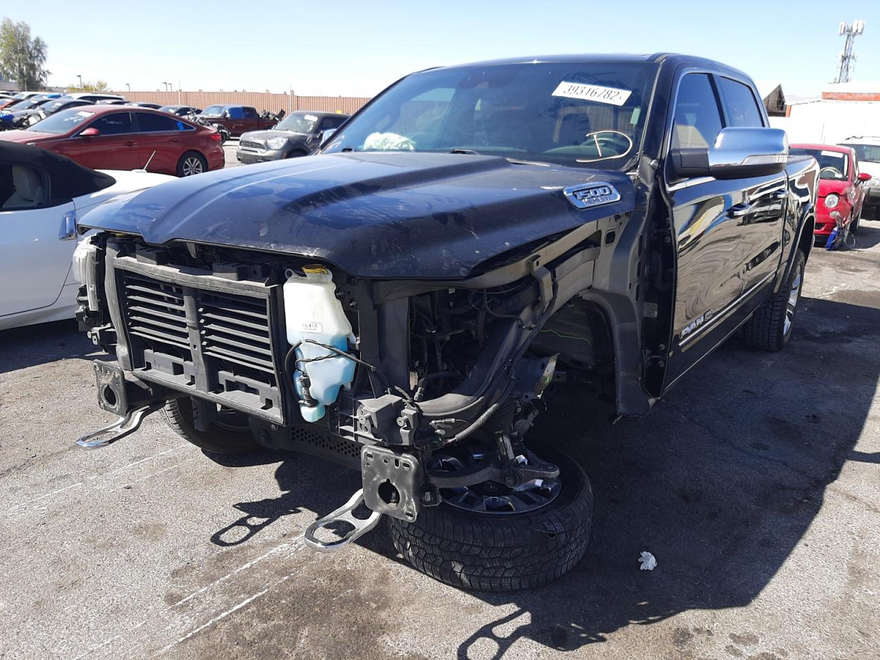 Photo 2 from auction – 2019 RAM 1500 LONGH with VIN 1C6SRFKT9KN506495