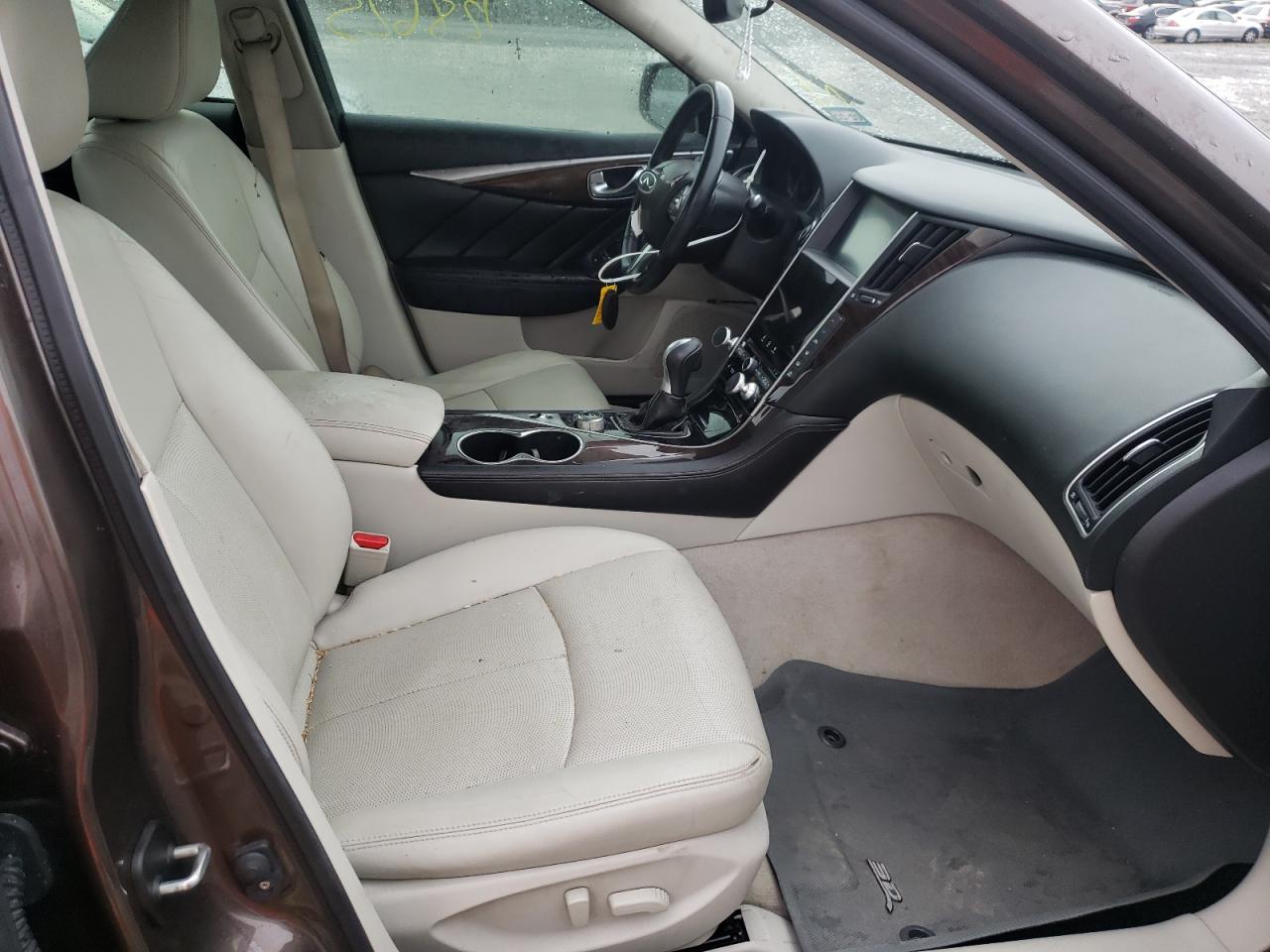 Photo 5 from auction – 2015 INFINITI Q50 BASE with VIN JN1BV7AP5FM330123