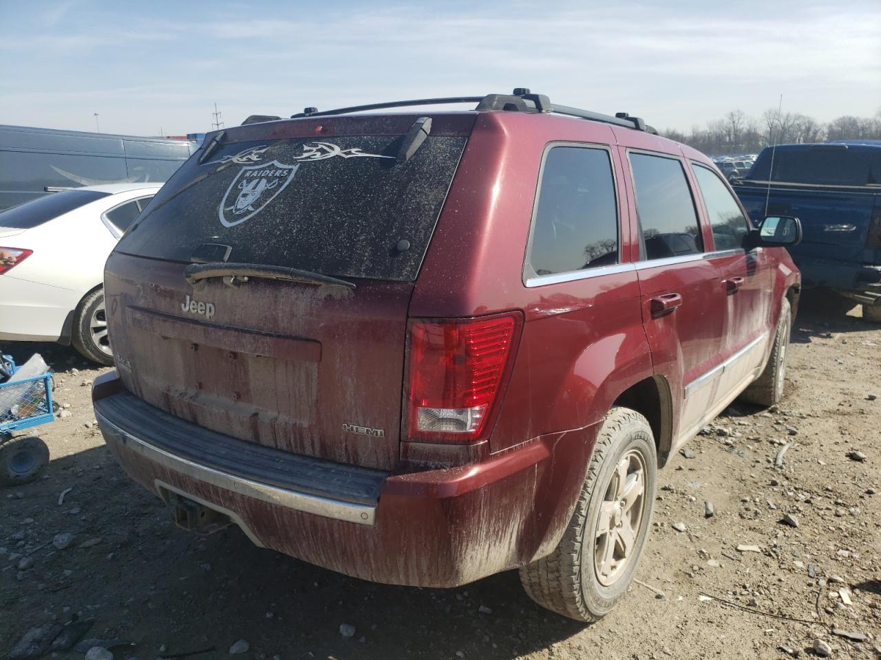 Photo 4 from auction – 2007 JEEP GRAND CHER with VIN 1J8HR58247C590412