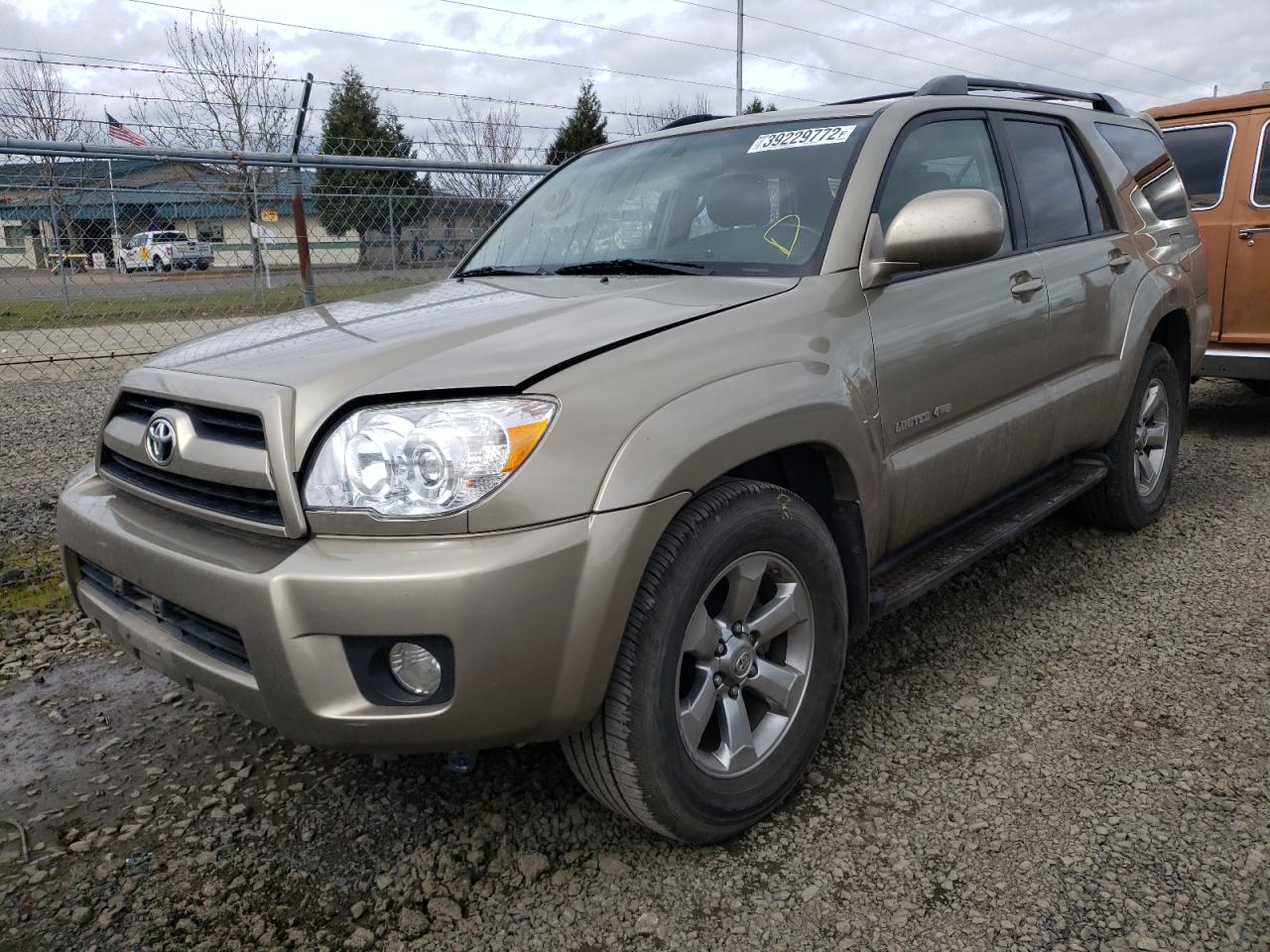 Photo 2 from auction – 2007 TOYOTA 4RUNNER LI with VIN JTEBU17R478097301