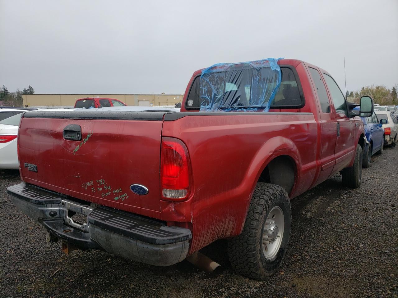 Photo 4 from auction – 2002 FORD F250 SUPER with VIN 1FTNX21F52EC59914