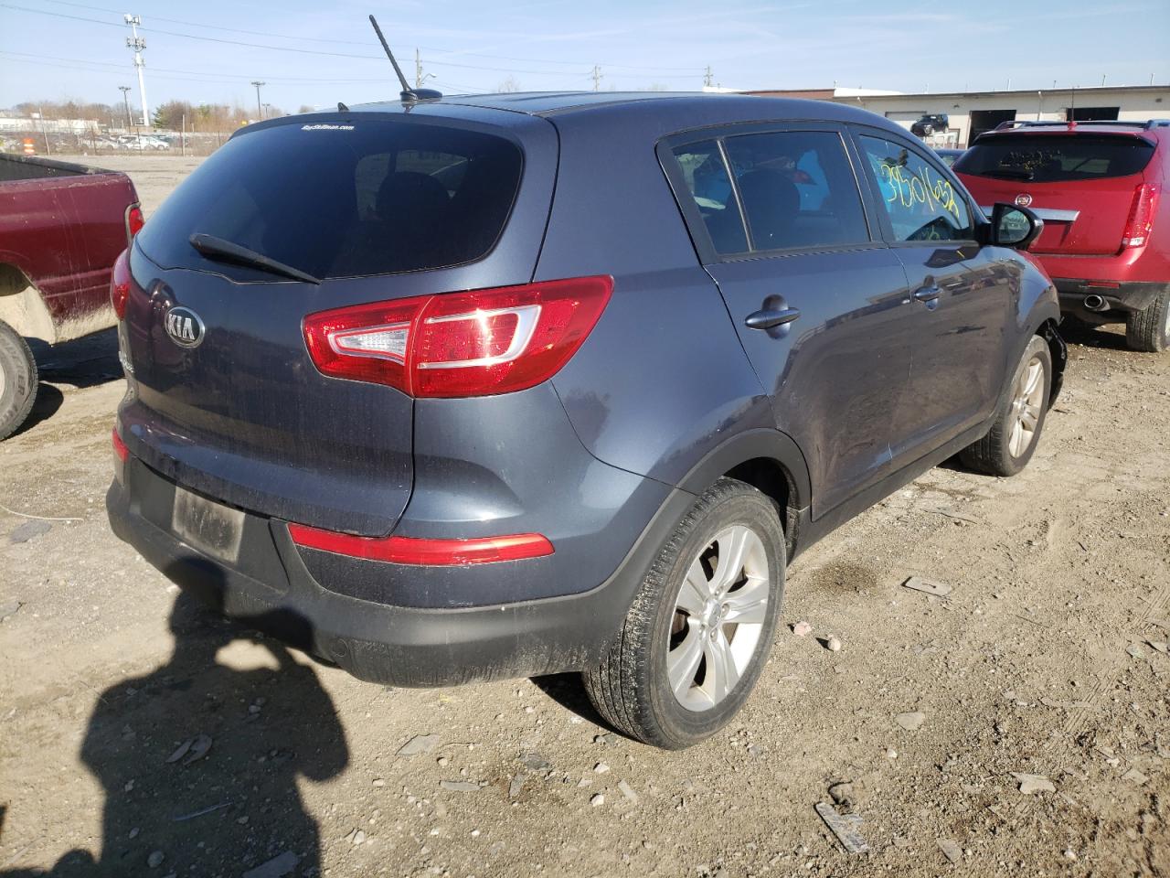 Photo 4 from auction – 2013 KIA SPORTAGE with VIN KNDPB3A28D7489934
