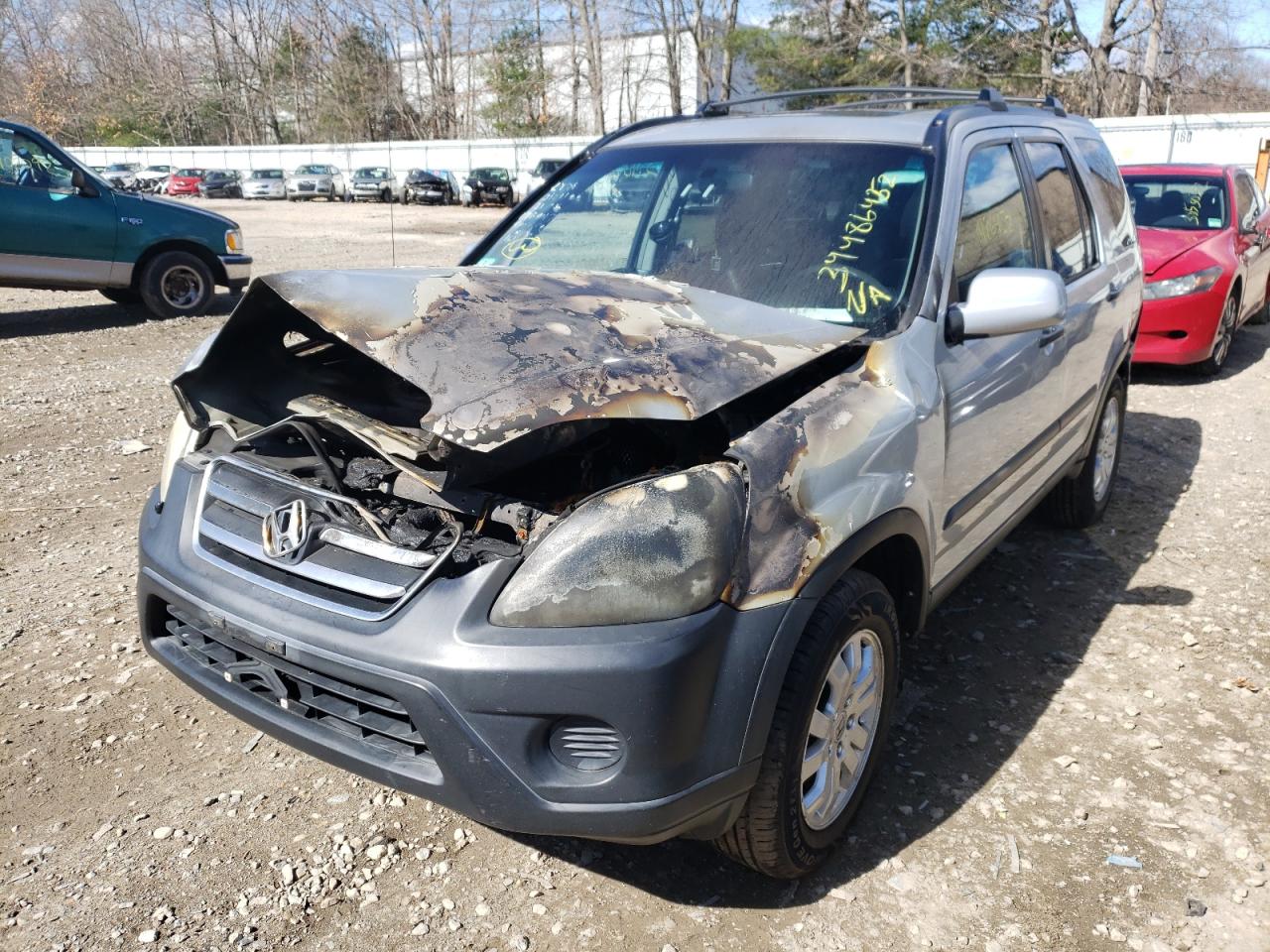 Photo 2 from auction – 2006 HONDA CR-V EX with VIN SHSRD78856U424338