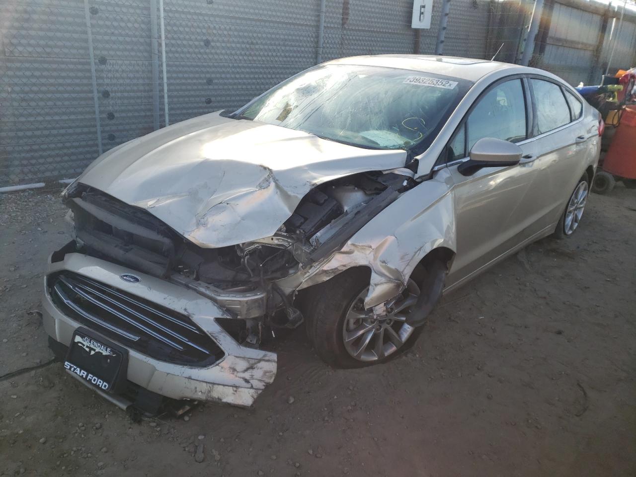 Photo 2 from auction – 2017 FORD FUSION SE with VIN 3FA6P0H76HR337393