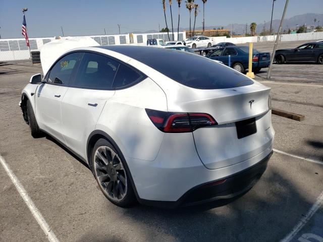 Photo 3 from auction – 2021 TESLA MODEL Y with VIN 5YJYGDEE0MF272422