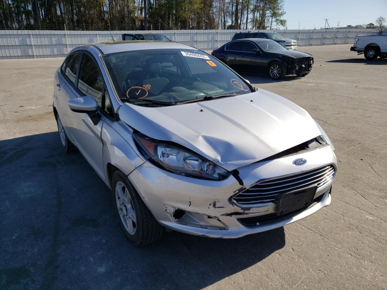 FORD FIESTA SE 2017 with VIN 3FADP4BJXHM146981 - Photo from auction