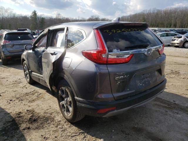 Photo 3 from auction – 2017 HONDA CR-V EXL with VIN 2HKRW2H86HH636450