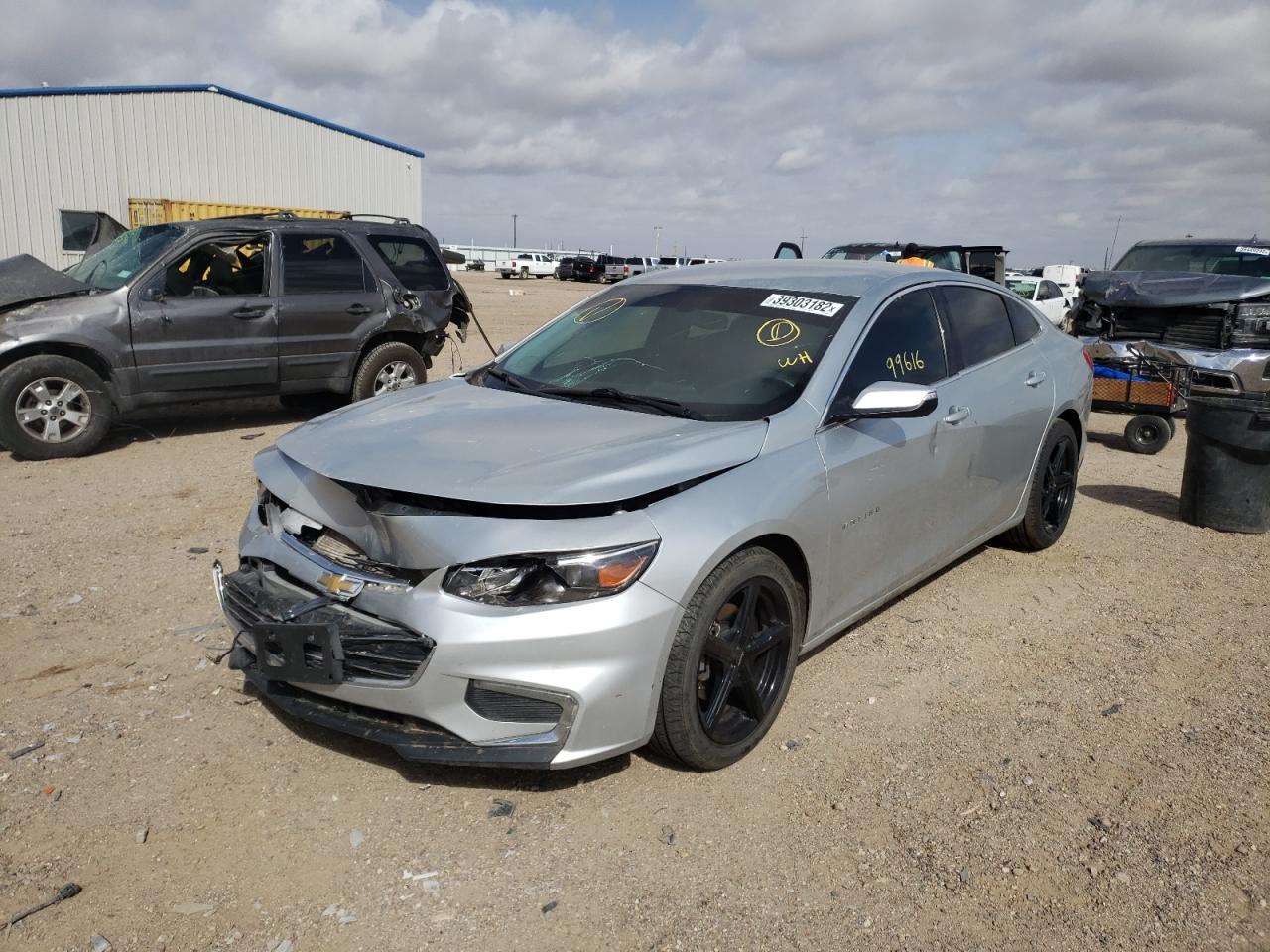 Photo 2 from auction – 2017 CHEVROLET MALIBU LT with VIN 1G1ZE5ST1HF186565