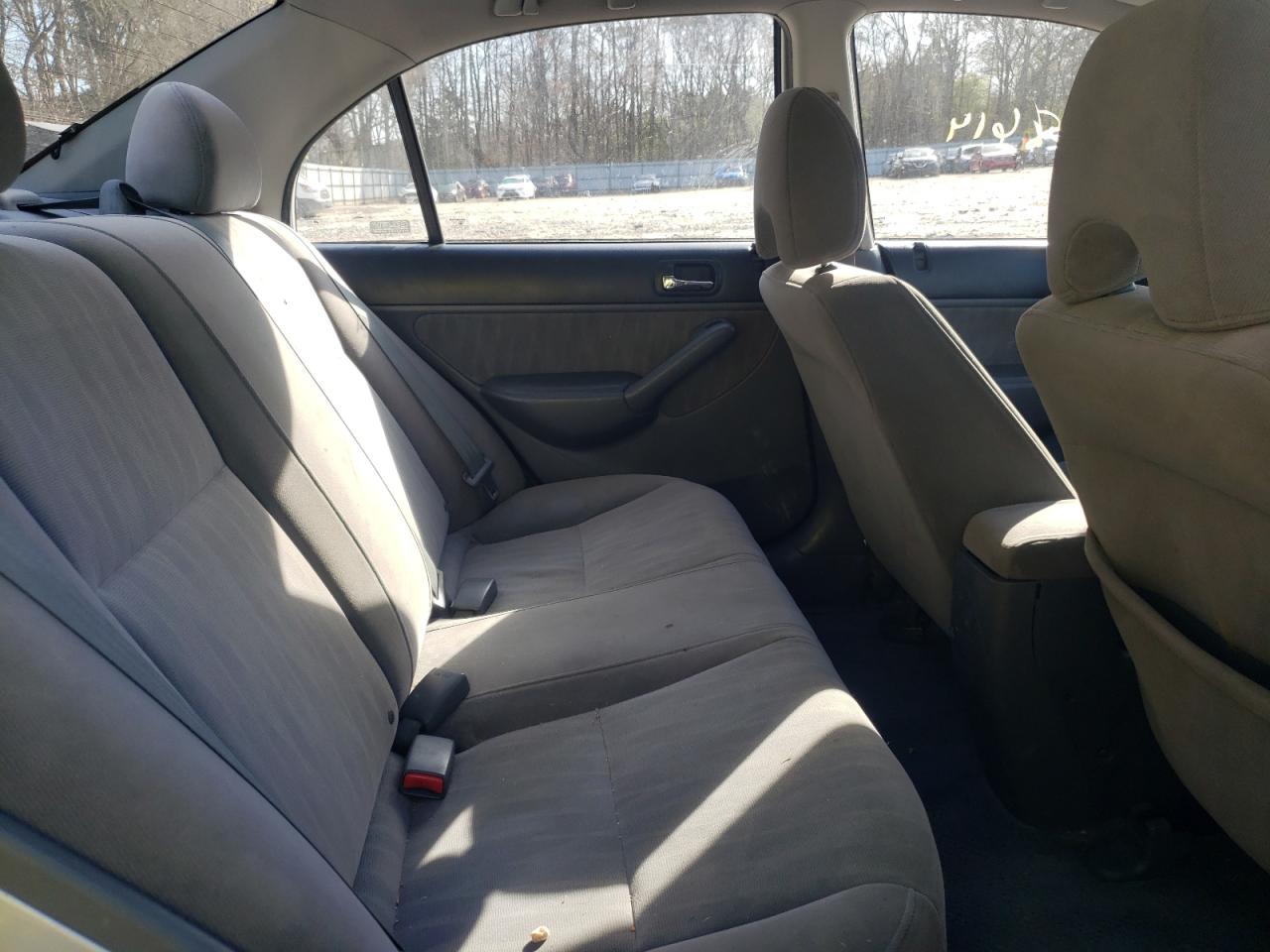 Photo 6 from auction – 2003 HONDA CIVIC EX with VIN 2HGES25733H609358