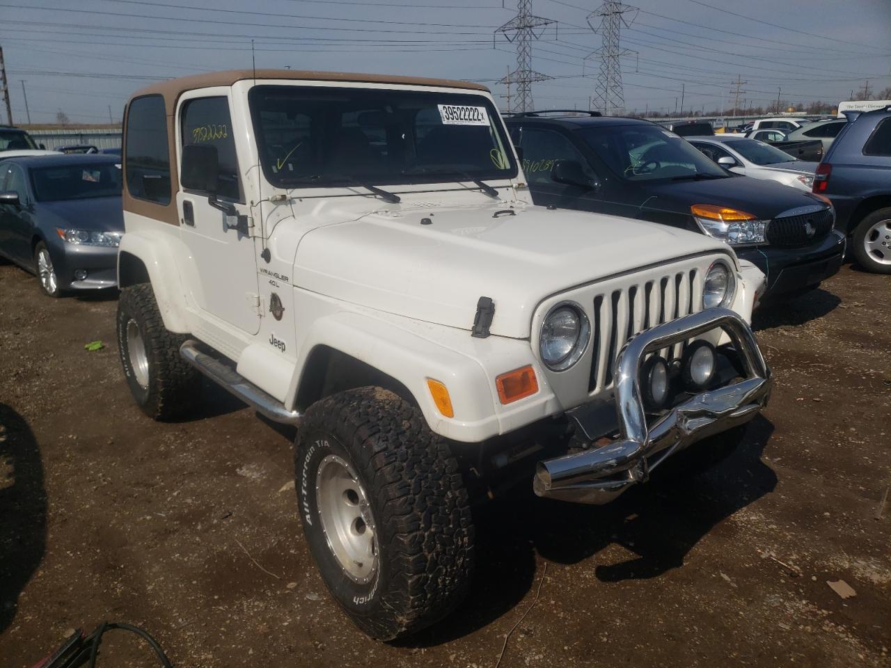 JEEP WRANGLER / 2001 with VIN 1J4FA59S81P335759 - Photo from auction