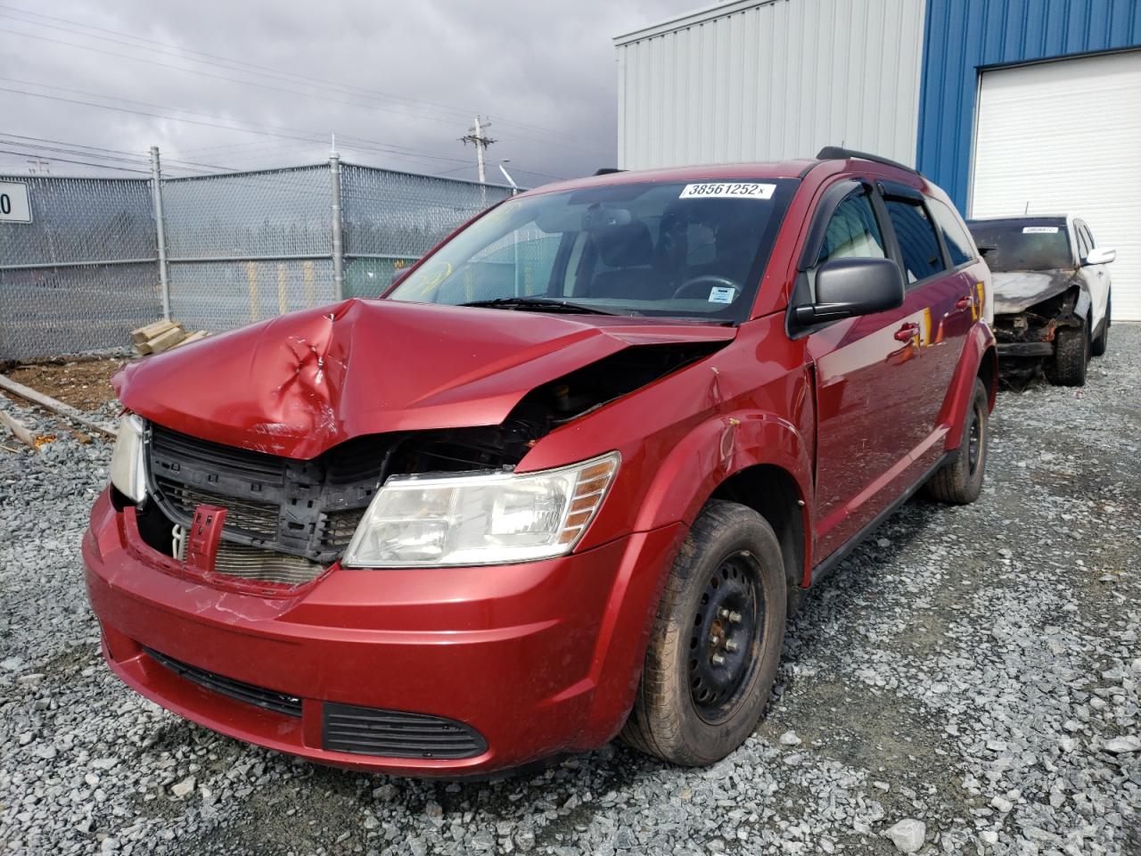 Photo 2 from auction – 2010 DODGE JOURNEY SE with VIN 3D4PG4FB8AT239040