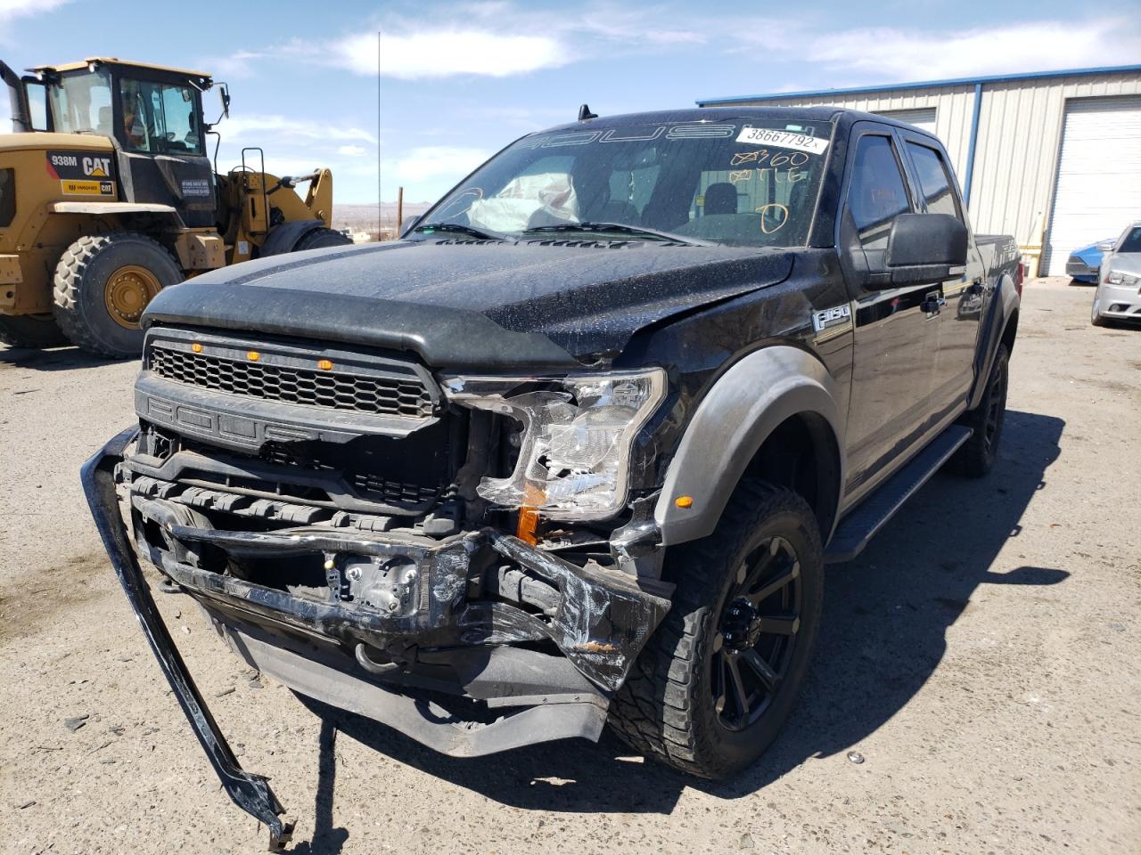 Photo 2 from auction – 2018 FORD F150 SUPER with VIN 1FTEW1E5XJFA79433