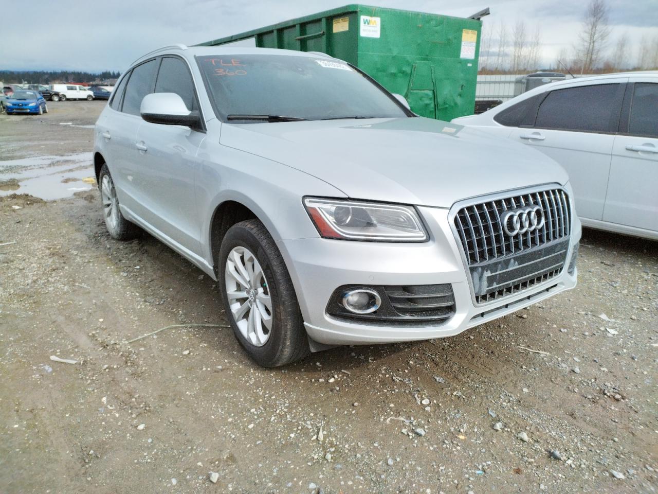 AUDI Q5 PREMIUM 2013 with VIN WA1LFAFP8DA003633 - Photo from auction