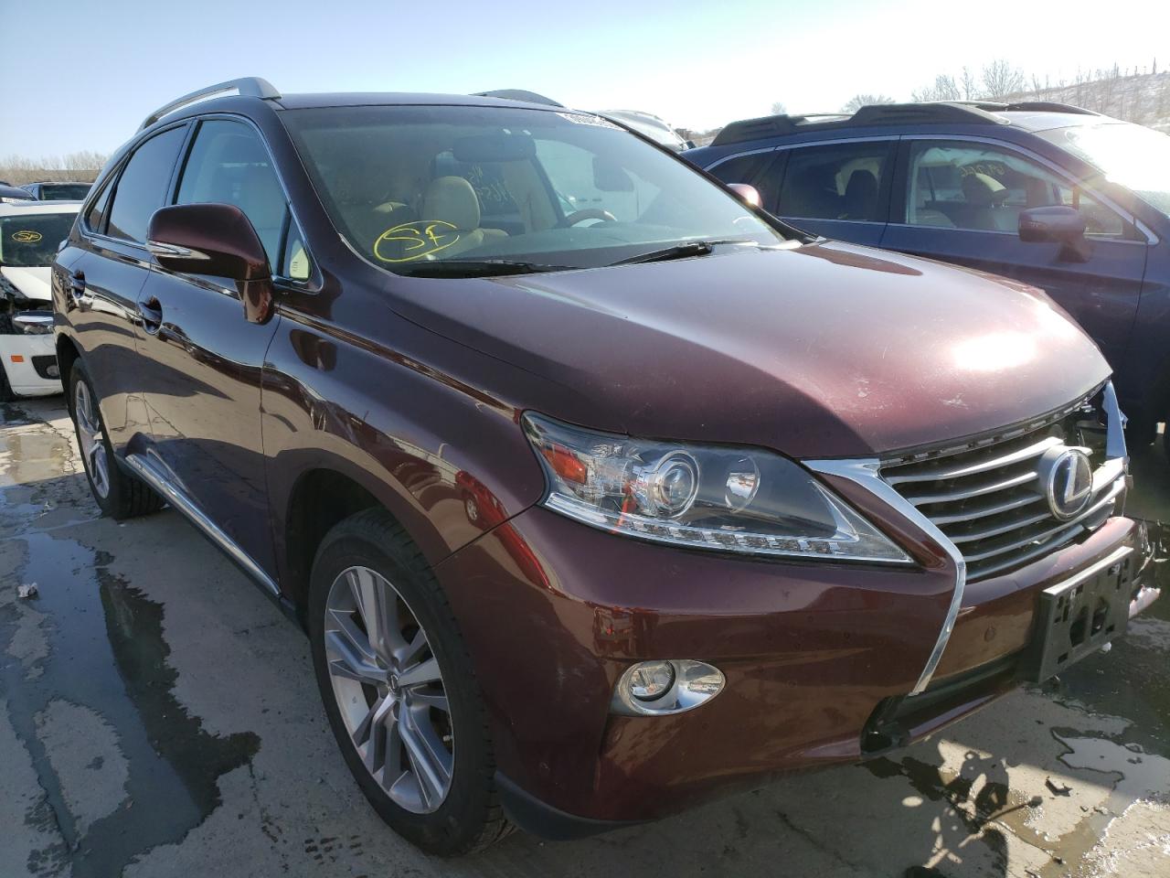 LEXUS RX 450H 2015 with VIN 2T2BC1BA1FC004743 - Photo from auction