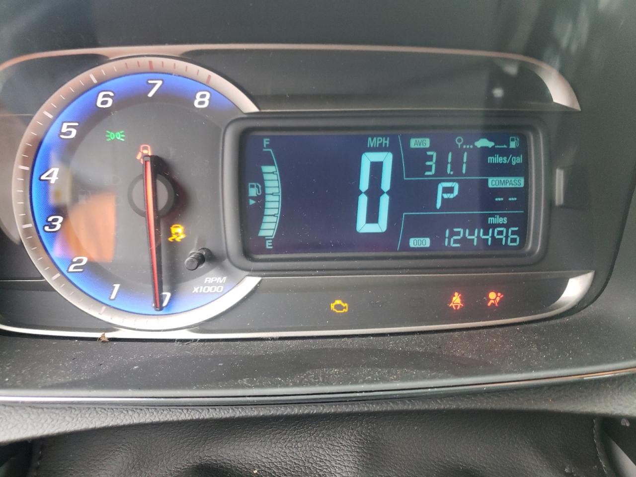 Photo 8 from auction – 2015 CHEVROLET TRAX LTZ with VIN 3GNCJNSB3FL233749