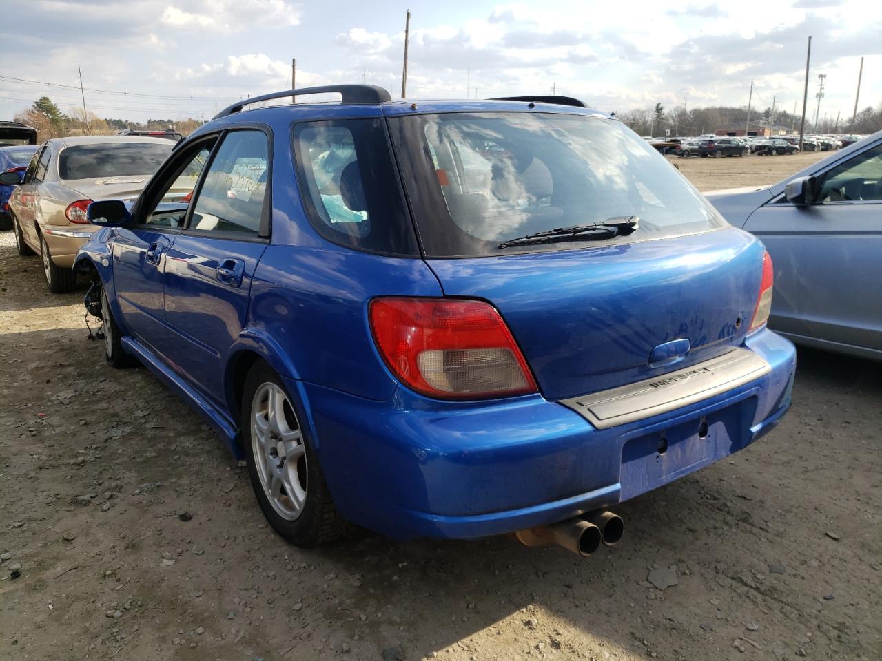 Photo 3 from auction – 2002 SUBARU IMPREZA WR with VIN JF1GG29642G834642