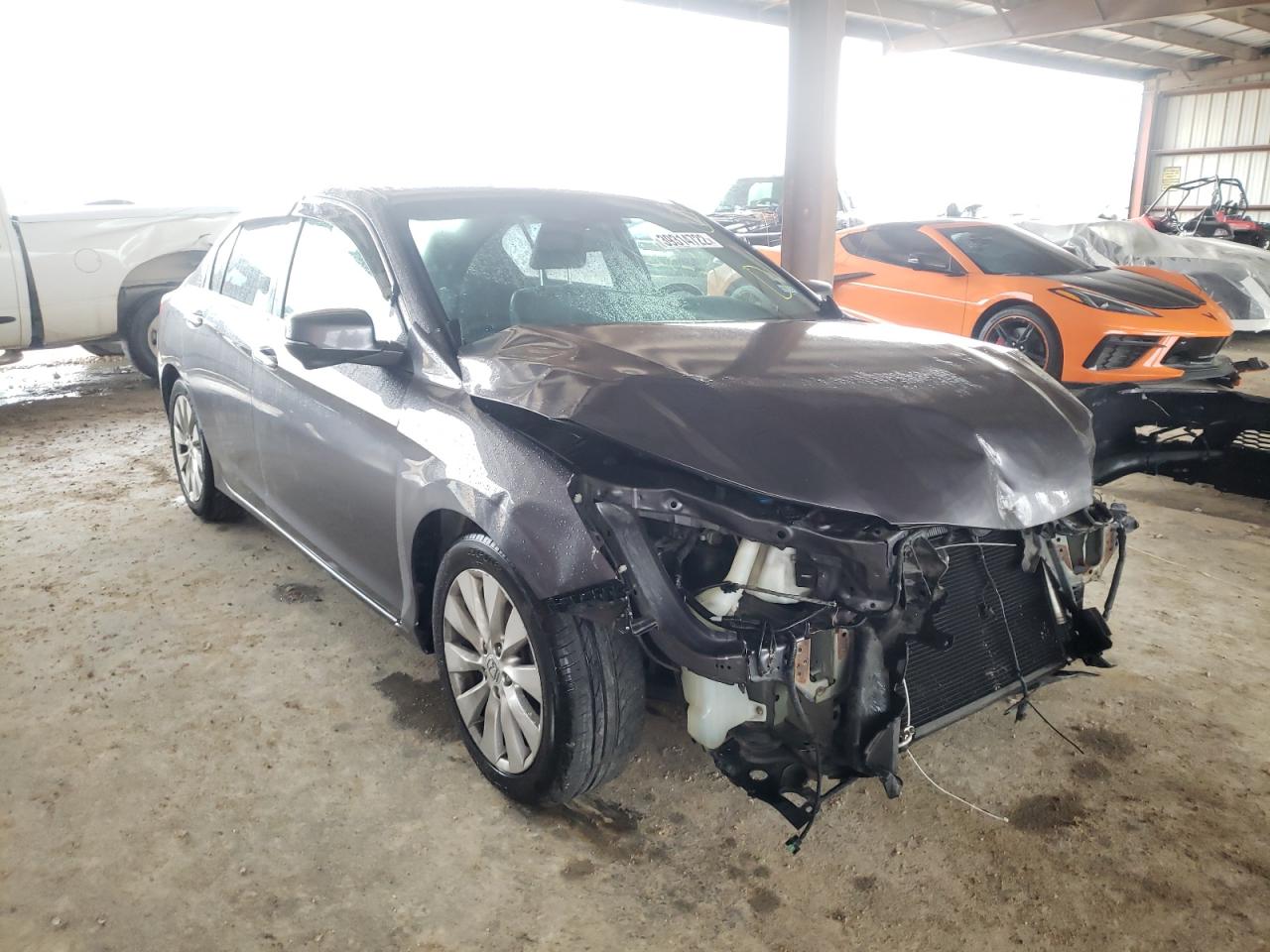 HONDA ACCORD EXL 2014 with VIN 1HGCR2F86EA215932 - Photo from auction