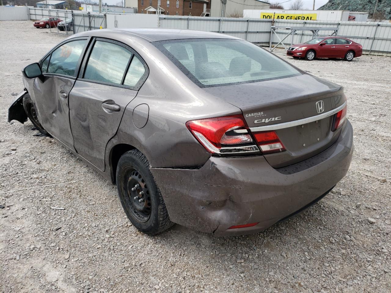Photo 3 from auction – 2015 HONDA CIVIC LX with VIN 19XFB2E52FE021940