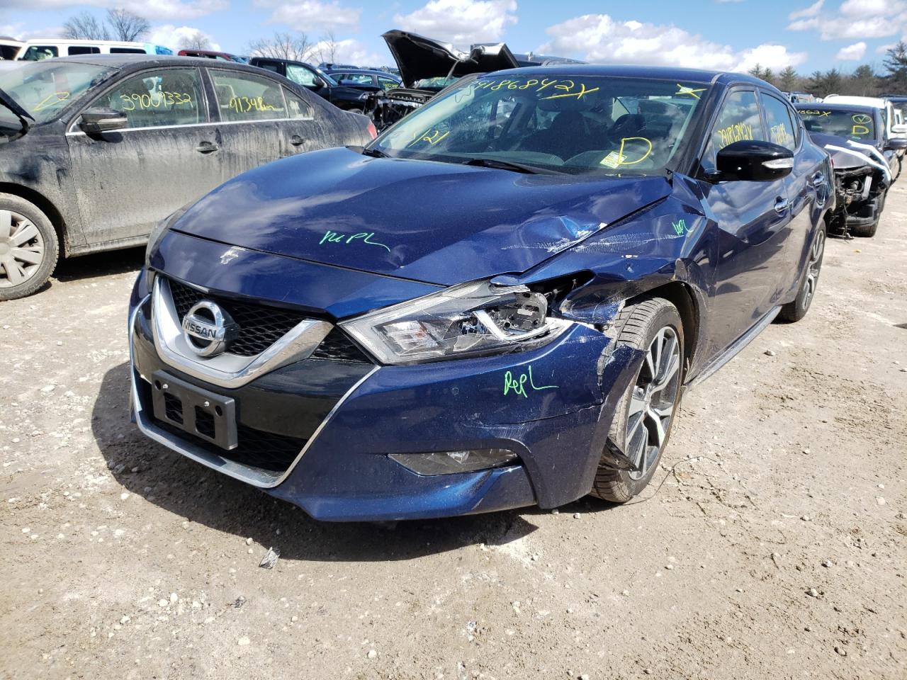 Photo 2 from auction – 2016 NISSAN MAXIMA 3.5 with VIN 1N4AA6AP1GC448343