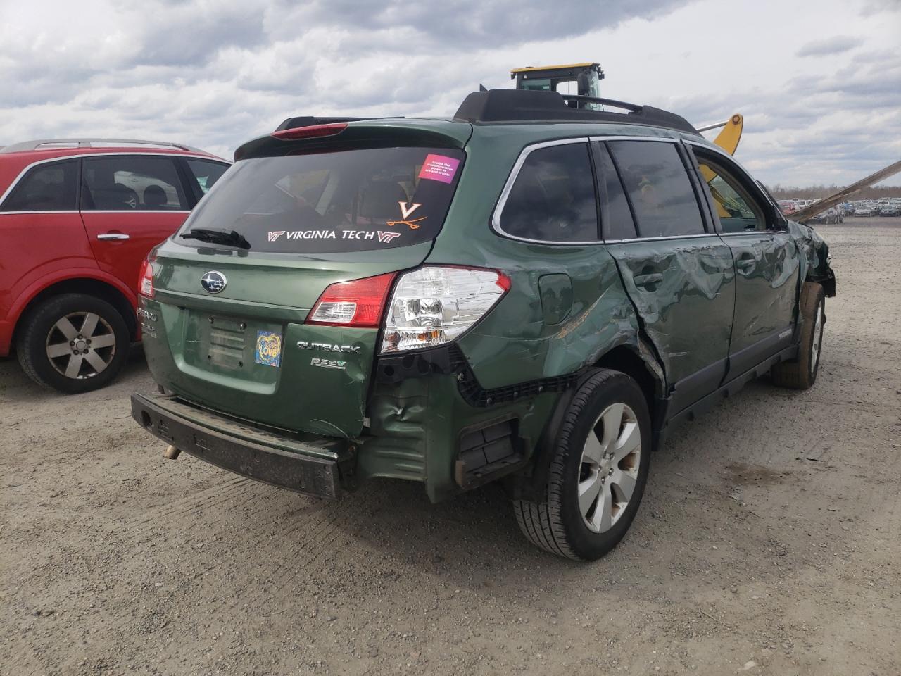 Photo 4 from auction – 2011 SUBARU OUTBACK 2. with VIN 4S4BRBGCXB3391732