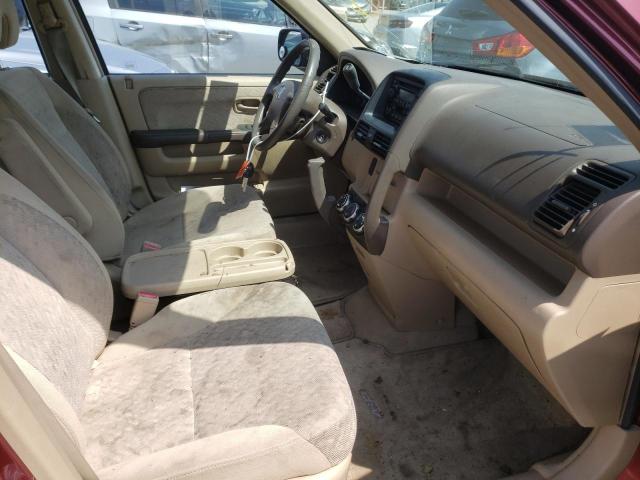 Photo 5 from auction – 2005 HONDA CR-V LX with VIN JHLRD78535C064269