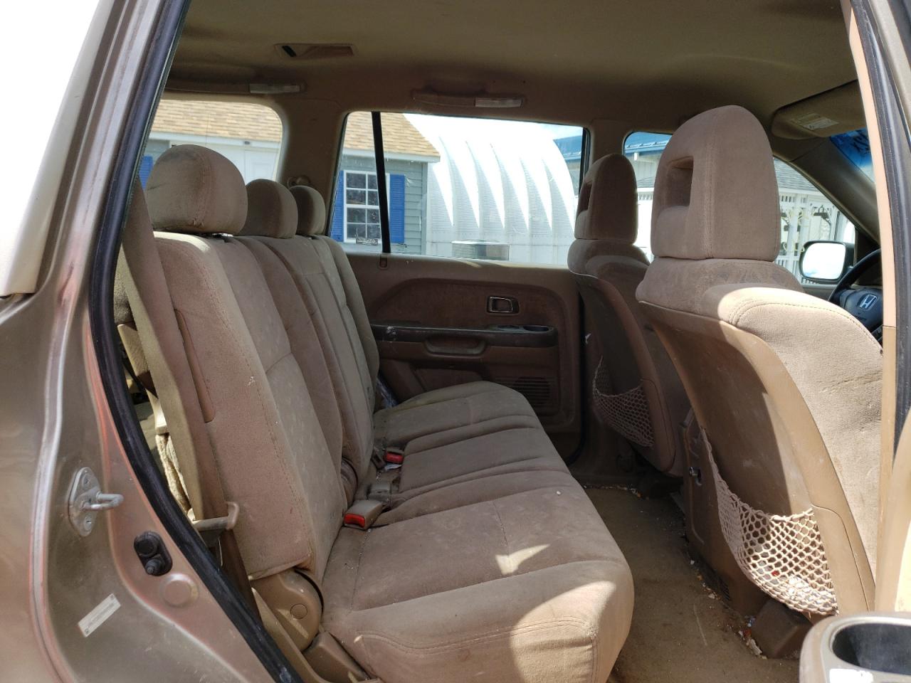 Photo 6 from auction – 2005 HONDA PILOT LX with VIN 2HKYF18195H505288