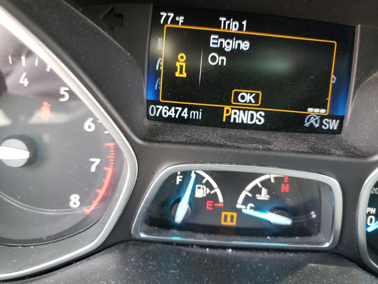 Photo 8 from auction – 2017 FORD ESCAPE SE with VIN 1FMCU0G94HUB46200