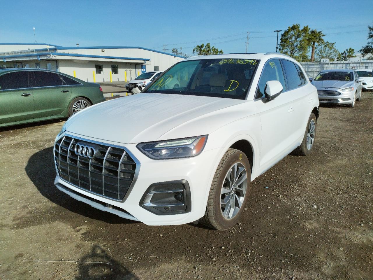 Photo 2 from auction – 2021 AUDI Q5 PREMIUM with VIN WA1BAAFY3M2099376