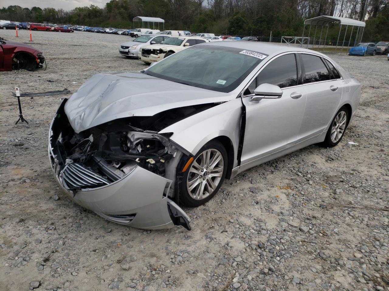 Photo 2 from auction – 2015 LINCOLN MKZ with VIN 3LN6L2G97FR600469