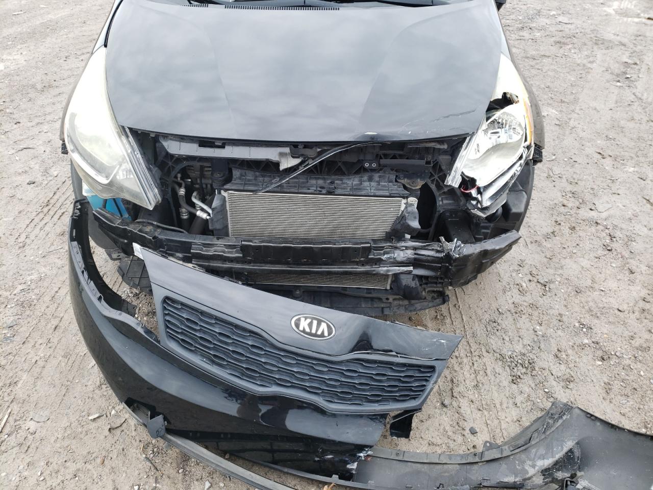 Photo 9 from auction – 2013 KIA RIO LX with VIN KNADM4A3XD6152115