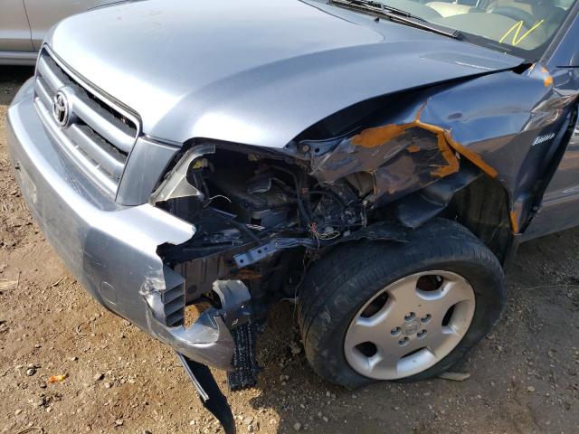 Photo 9 from auction – 2005 TOYOTA HIGHLANDER with VIN JTEEP21A050125264