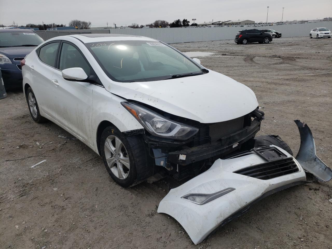 Photo 1 from auction – 2016 HYUNDAI ELANTRA SE with VIN 5NPDH4AE0GH697128